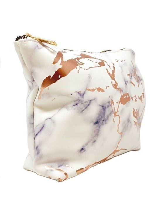 Handbags - Marble pattern cosmetic bag